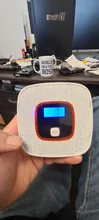 Sensor de alarma de Gas de monóxido de carbono CO LCD, Detector de envenenamiento, herramienta de Monitor, envío gratis