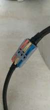 Miniconectores de Cable rápido, Conector de cableado de empalme de resorte compacto Universal, bloque de terminales Push-in, 422 SPL-2/3