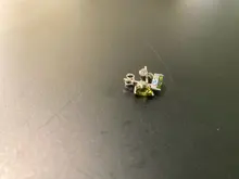 JewelryPalace pera 1.6ct Natural verde Peridot piedra pendientes de la plata esterlina 925 sólida 2018 nuevo de la joyería para las mujeres