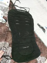 Cojín de asiento de cochecito de bebé de dos lados impermeable para cochecito de bebé