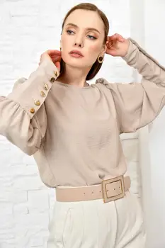 Trend Alacati Style Women Back Button Detail Cuff Sleeve Aerobın Woven Bluz ALC-X3541
Trend Alacati Style Women Back Button Detail Cuff Sleeve Aerobın Woven Bluz ALC-X3541