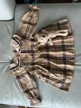 Vestido de princesa a cuadros para niñas, ropa de cumpleaños para bebés de 0 a 2 años, otoño 2021