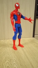 Titan Hero-figura de acción de Spider-man, muñeco de Hombre Araña de 30cm, Superhéroes, Spiderman, juguetes de regalo de Navidad para niños