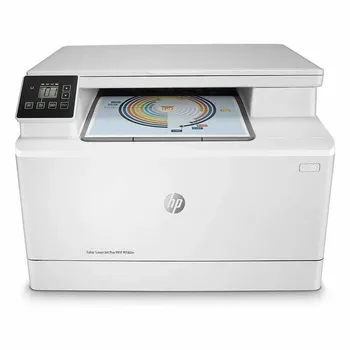 Multifunction hp laserjet pro color m182n - 16/16ppm - scan 1200ppp - usb - lan - eprint/airprint-inbox 150 sheets
Multifunction hp laserjet pro color m182n - 16/16ppm - scan 1200ppp - usb - lan - eprint/airprint-inbox 150 sheets
