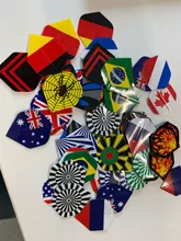 Dardos profesionales de estilo variado, accesorios para dardos al aire libre y deportes de interior, Dardo estándar, 60 uds.