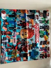 ROBLOX-funda de cojín de Anime para el hogar, cómoda funda de almohada cuadrada para dormitorio de estudiantes, decoración de cama, regalo para niños