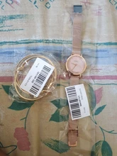 Conjunto de relojes de pulsera para mujer, relojes analógicos de cuarzo de oro rosa, correa de acero inoxidable, femenino