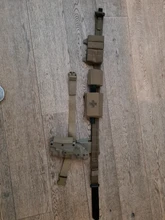 Chaleco táctico 1 + 2, bolsa Triple para revistas, sistema de munición para cargador, Clip, bolsas de bolsillo, 5,56