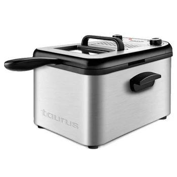Deep-fat Fryer Taurus Max 3 3 L 2400W Stainless steel
Deep-fat Fryer Taurus Max 3 3 L 2400W Stainless steel