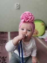 Sombreros de turbante para niñas pequeñas, gorros con nudo, accesorios para el cabello, foto de niños