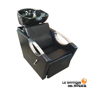 Lavacabezas con pica abatible y reposapies reclinable Modelo L28N - color negro
Lavacabezas con pica abatible y reposapies reclinable Modelo L28N - color negro