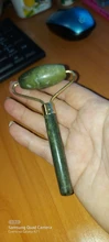 Rodillo masajeador Facial de piedra de Jade, raspador Gouache Natural, masajeador para cara, ojo, cuello, belleza, cuerpo de elevación, relajación, Gua Sha, herramienta de desintoxicación