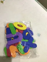 36 unids/set alfanumérica carta baño rompecabezas EVA niños bebé baño juguetes educativos niños baño divertido de succión de agua de juguete