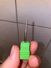 Ladymisty-brocas de diamante para uñas, 1 unidad, cortador de cutículas para manicura, limas eléctricas, pulidora eléctrica, herramientas