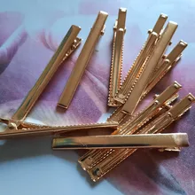 Pasadores hechos a mano, Moldes de resina epoxi de silicona, pasador de pelo de cocodrilo acrílico, herramientas de fabricación de joyas