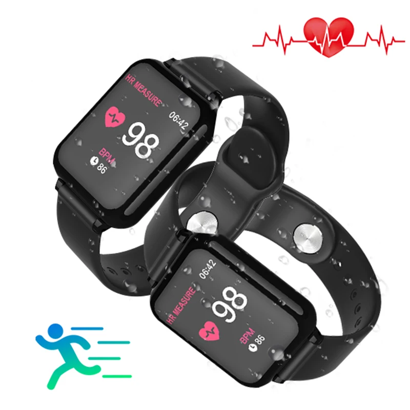 B57 Smart Watch heart rate monitor Blood pressure watch Bluetooth 4.0 for IOS Android Phone IP67 Waterproof Smartwatch men woman
B57 Smart Watch heart rate monitor Blood pressure watch Bluetooth 4.0 for IOS Android Phone IP67 Waterproof Smartwatch men woman
