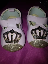 Zapatos de bebé bonitos con corona Rosa lazos con flor, Princesa, niña, algodón, Mary Jane, recién nacido, zapatos de niño pequeño para primeros pasos