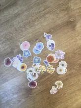 46 unids/pack lindo poesía de flores caja DIY Dariy decoración Scrapbooking pegatinas washi planificador pegatinas