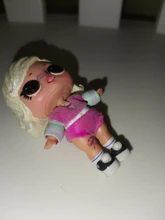 L.O.L. ¡Sorpresa! Vestidos originales de ropa para LOL 8cm, vestidos brillantes, juguetes para niños, regalo