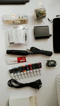 Juego completo de máquinas de tatuaje, pistola rotativa, pluma de tatuaje, fuente de alimentación de cartuchos, agujas, máquina para maquillaje permanente, accesorios