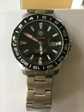 WAZ2114.BA0875-Reloj de pulsera para hombre, de cuarzo, de lujo, tonneau, Tourbillon automático, para negocios, Aquaracer