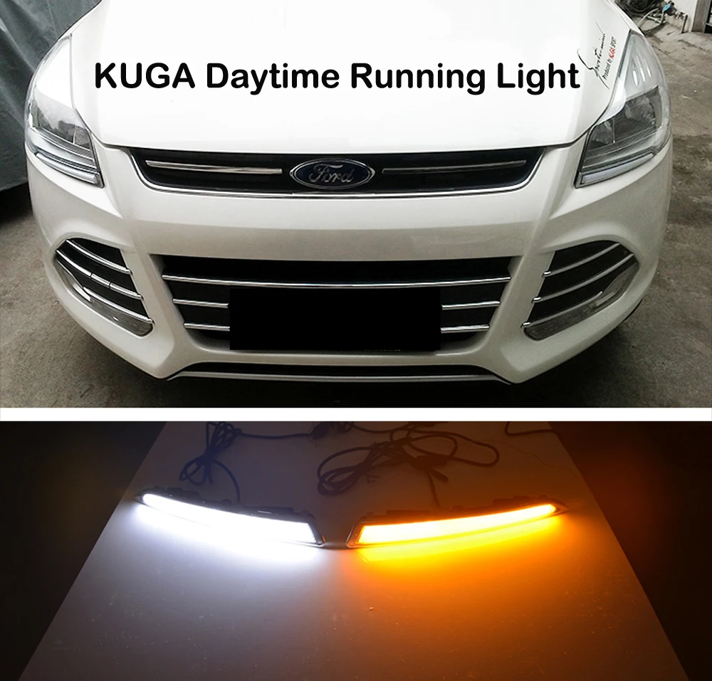ECAHAYAKU Daytime Running Light DRL for Ford Kuga Escape 2013 2014 2015 2016 Left Right side Turning Signal Light Car Styling
ECAHAYAKU Daytime Running Light DRL for Ford Kuga Escape 2013 2014 2015 2016 Left Right side Turning Signal Light Car Styling