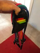 Banda con tubos de resistencia para Fitness, cuerda de tracción elástica para Yoga, gimnasio, expansor de entrenamiento, anclaje de puerta con mango de correa en el tobillo, 11/16 Uds.