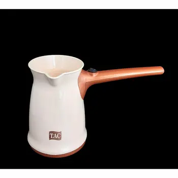 Arabic, Greek, Turkish Electric Coffee Maker Machine Pot 1000 W, 4 cups capacity, stainless steel concealed Travel Size
Arabic, Greek, Turkish Electric Coffee Maker Machine Pot 1000 W, 4 cups capacity, stainless steel concealed Travel Size