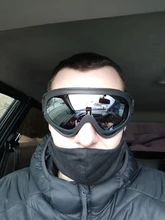 Al aire libre de esquí Snowboard de invierno motonieve, Motocross gafas de sol de patinaje de deportes a prueba de viento a prueba de polvo montar gafas