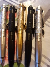 Táctico pluma Suministros de defensa Personal paquete Simple de acero de tungsteno de Personal protección seguridad herramienta de defensa EDC