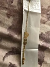 Atoztide 2019 personalizada nombre personalizado pulsera para mujer oro encantos de acero inoxidable grabado escritura tobillera Love regalo