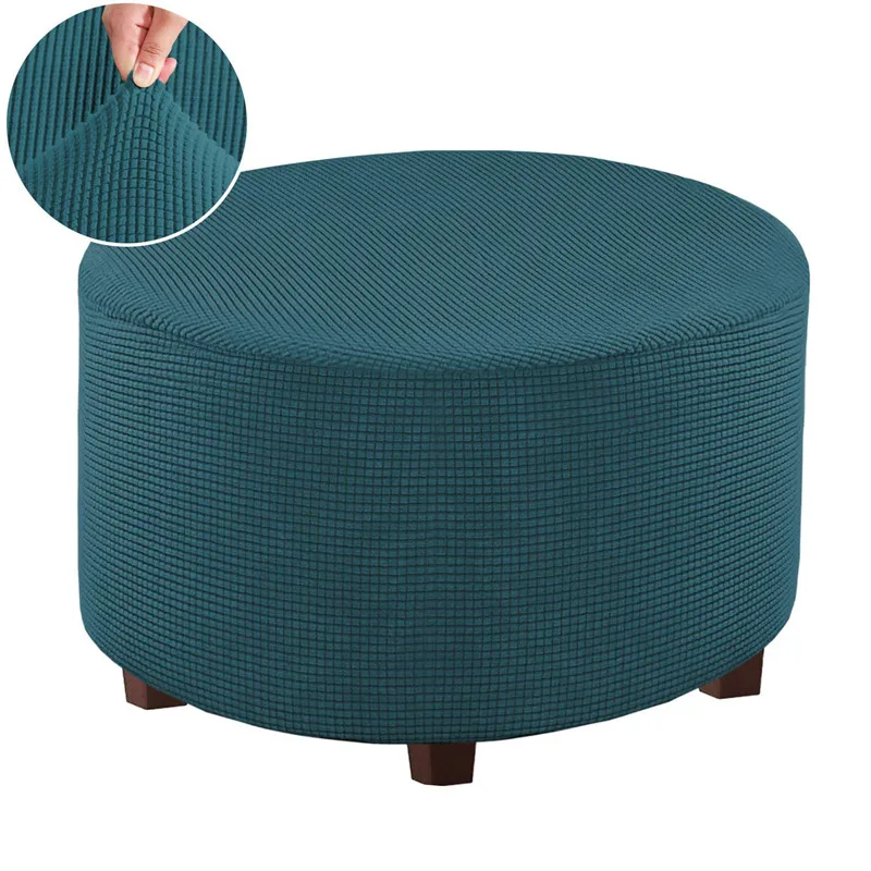 Elastic Round Ottoman Slipcover Footstool Protector Removable Washable Stretch Footstool Storage Sofa Foot Cover for Living Room
Elastic Round Ottoman Slipcover Footstool Protector Removable Washable Stretch Footstool Storage Sofa Foot Cover for Living Room
