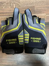 Guantes de pesca con corte de tres dedos para hombre, herramienta antideslizante, guantes para pesca al aire libre, guante de elasticidad, accesorios de pesca, buscador de peces