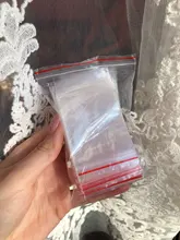 Plastic Bags Shoe-Bag Reclosable Zip-Lock Poly Small 100pcs/Pack Thickness-0.05mm