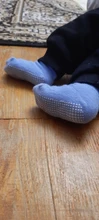 Calcetines náuticos antideslizantes de algodón para niños, calcetín de corte bajo para chico, con empuñaduras de goma, para las cuatro estaciones, de 0 a 6 años, 6 par/lote