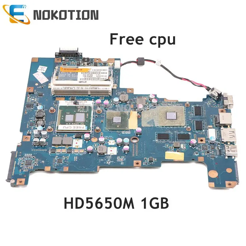 Материнская плата NOKOTION K000103790 NALAA материнская для ноутбука Toshiba Satellite L670 HD5650M 1 ГБ HM55