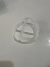 Soporte 3D para mascarilla facial, ayuda a respirar, soporte interior de silicona, válvula transpirable, cuidado de la piel