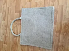 Bolsa de yute portátil reutilizable, bolsa de compra de alimentos, organizador, bolsa de almacenamiento