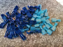 Conectores rápidos de Cable eléctrico, Terminal a presión de Cable de bloqueo de empalme, terminales eléctricos de crimpado, conector de Cable a prueba de agua, 50 uds. (25 juegos)