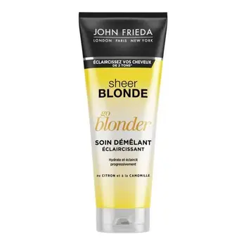 JOHN FRIEDA Care Detangling Aligerante Blonde Transparent Go Blonder - 250 ml
JOHN FRIEDA Care Detangling Aligerante Blonde Transparent Go Blonder - 250 ml