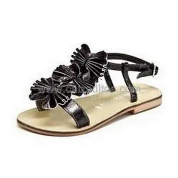 Leather sandals metallic lead Brand Strawberries and Cream by Conguitos
Leather sandals metallic lead Brand Strawberries and Cream by Conguitos