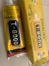 T-7000 adhesiva de resina epoxi T7000, pegamento líquido negro, sellador de superpegamento, marco de pantalla táctil, bricolaje, 15ml