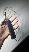 Mini Pedal de acero inoxidable para tatuaje, interruptor de Control de Pedal con cable para fuente de alimentación, máquina de Clip, accesorios para tatuaje