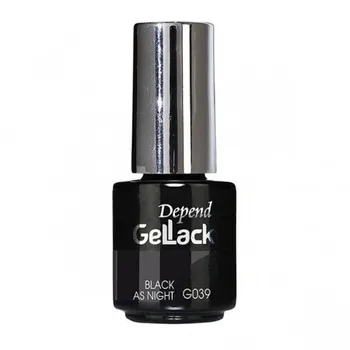 Depend GelLack-permanent Enamel, black tone 
Depend GelLack-permanent Enamel, black tone