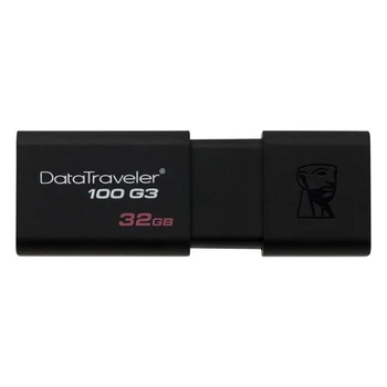 Pendrive Kingston FAELAP0229 DT100G3 32 GB USB 3.0 Black
Pendrive Kingston FAELAP0229 DT100G3 32 GB USB 3.0 Black