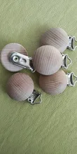 Uds bebé chupete Clips de madera de Metal sostenedor para chupete de bebé infantil soporte para pezones Clip para chupete cuentas chupete mordedor alimentación