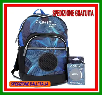 Comix Sound Wave American Backpack Organized Blue Case Bluetooth Speaker Free
Comix Sound Wave American Backpack Organized Blue Case Bluetooth Speaker Free