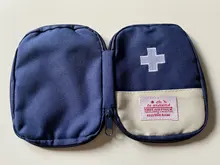Estuche para botiquín de primeros auxilios Mini portátil al aire libre viaje, medicina, paquete Kit de emergencia de bolsas pequeñas de la medicina organizador divisor de almacenamiento