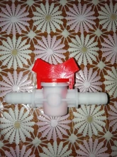 4mm 6mm 8mm 10mm 12mm 16mm 20mm espiga para manguera de dos vías de bola de plástico de válvula de acuario jardín Micro conector para riego