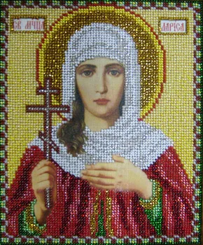 B314 set for embroidery with beads 'Tiny ''St. Larisa ', 12x14.5 cm
B314 set for embroidery with beads 'Tiny ''St. Larisa ', 12x14.5 cm